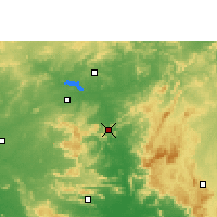 Nearby Forecast Locations - Rourkela - Mapa