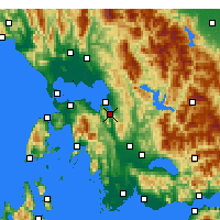Nearby Forecast Locations - Anfiloquía - Mapa