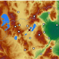 Nearby Forecast Locations - Amindeo - Mapa