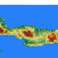 Nearby Forecast Locations - Anoguia - Mapa