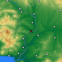 Nearby Forecast Locations - Didimótico - Mapa