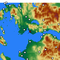 Nearby Forecast Locations - Mesolongi - Mapa