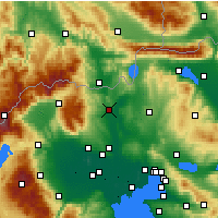 Nearby Forecast Locations - Polikastro - Mapa