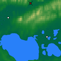 Nearby Forecast Locations - Kiana - Mapa