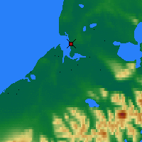 Nearby Forecast Locations - Pilot Point - Mapa