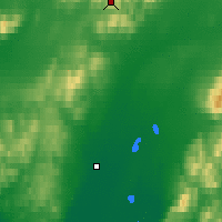 Nearby Forecast Locations - Red Dog Mine - Mapa