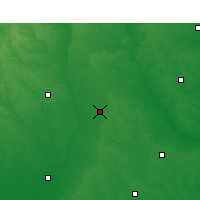 Nearby Forecast Locations - Cordele - Mapa