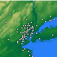 Nearby Forecast Locations - Garfield - Mapa