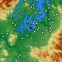 Nearby Forecast Locations - Yoman - Mapa