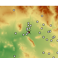 Nearby Forecast Locations - Avondale - Mapa