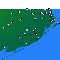 Nearby Forecast Locations - Brazoria - Mapa