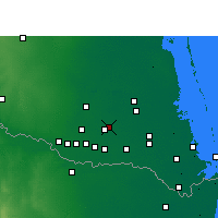 Nearby Forecast Locations - Edcouch - Mapa