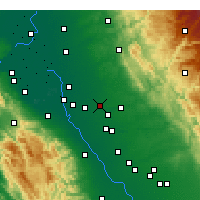 Nearby Forecast Locations - Escalón - Mapa