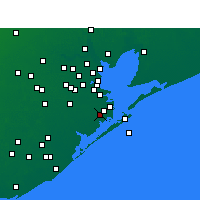 Nearby Forecast Locations - Hitchcock - Mapa