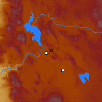 Nearby Forecast Locations - Klamath Falls - Mapa