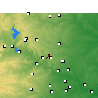 Nearby Forecast Locations - Leander - Mapa