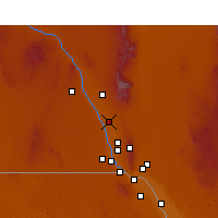 Nearby Forecast Locations - Mesquite - Mapa