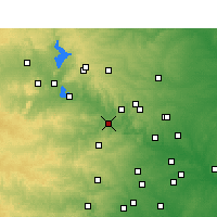 Nearby Forecast Locations - Spicewood - Mapa
