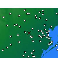 Nearby Forecast Locations - Stafford - Mapa
