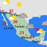 Pronóstico jue, 27-01 México