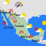 Pronóstico dom, 04-12 México
