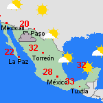 Pronóstico lun, 30-01 México