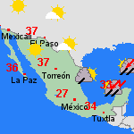 Pronóstico mar, 06-06 México