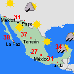 Pronóstico vie, 29-09 México